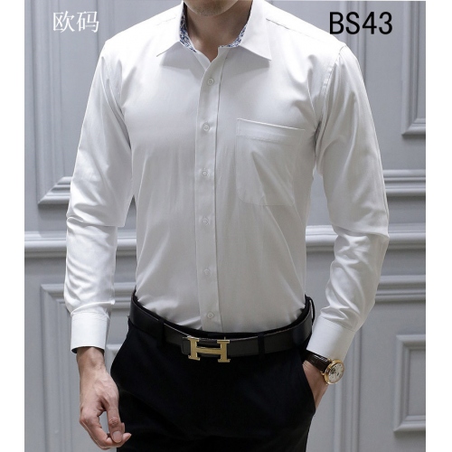 Boss Shirts Long Sleeved For Men #401397 $34.50 USD, Wholesale Replica Boss Shirts