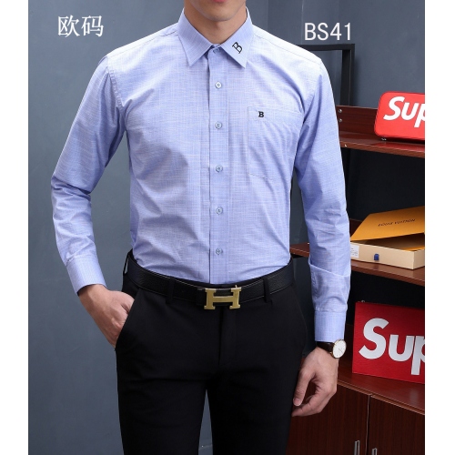 Boss Shirts Long Sleeved For Men #401398 $34.50 USD, Wholesale Replica Boss Shirts