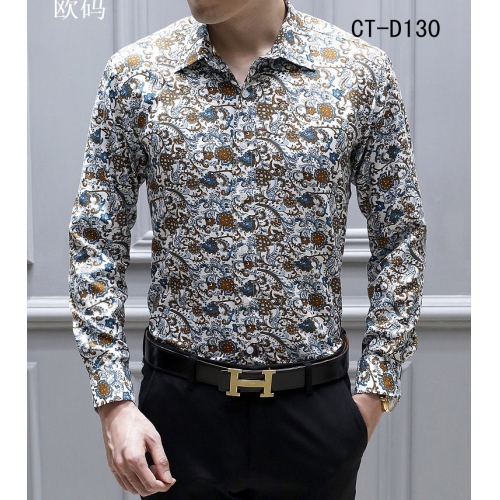 Dolce & Gabbana D&G Shirts Long Sleeved For Men #401404