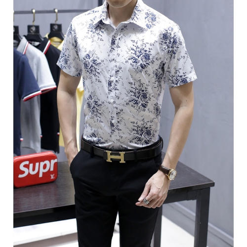 Dolce & Gabbana D&G Shirts Short Sleeved For Men #401448