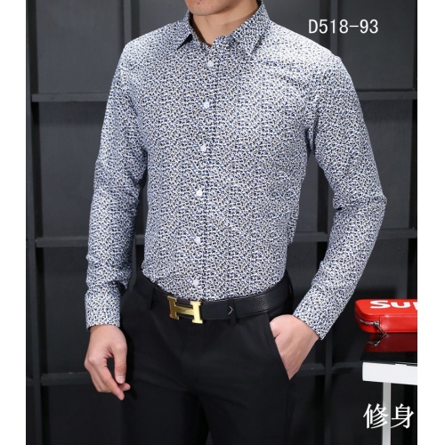 Dolce & Gabbana D&G Shirts Long Sleeved For Men #401541