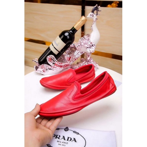 Replica Prada Casual Shoes For Men #401598 $80.00 USD for Wholesale