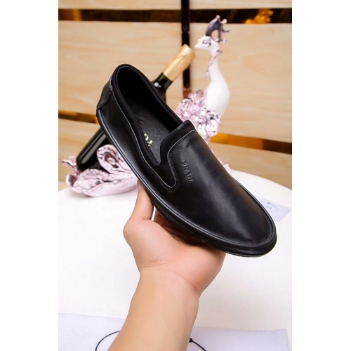 Prada Casual Shoes For Men #401599 $80.00 USD, Wholesale Replica Prada Flat Shoes