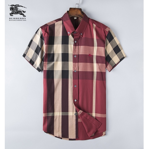 Burberry Shirts Short Sleeved For Men #401615