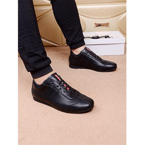 Prada Casual Shoes For Men #402221 $80.00 USD, Wholesale Replica Prada Flat Shoes