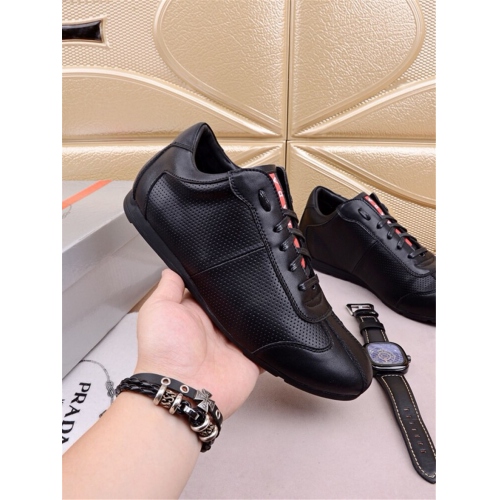Replica Prada Casual Shoes For Men #402221 $80.00 USD for Wholesale