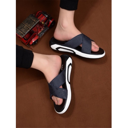 Replica Armani Fashion Slippers For Men #402363 $60.00 USD for Wholesale