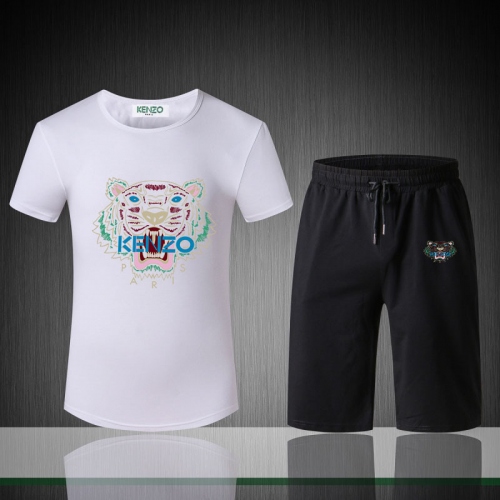 Kenzo Tracksuits Short Sleeved For Men #402479 $50.00 USD, Wholesale Replica Kenzo Tracksuits