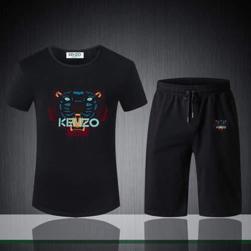 Kenzo Tracksuits Short Sleeved For Men #402491 $50.00 USD, Wholesale Replica Kenzo Tracksuits
