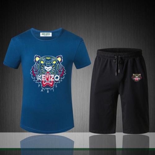 Kenzo Tracksuits Short Sleeved For Men #402513 $50.00 USD, Wholesale Replica Kenzo Tracksuits