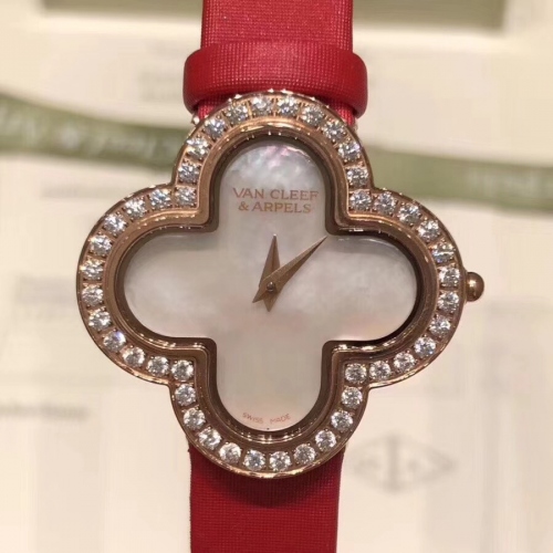 Van Cleef &amp; Arpels Quality Watches For Women #402674 $330.00 USD, Wholesale Replica Van Cleef&amp;Arpels AAA Quality Watches