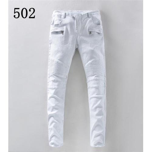 Balmain Jeans For Men #402975 $60.00 USD, Wholesale Replica Balmain Jeans