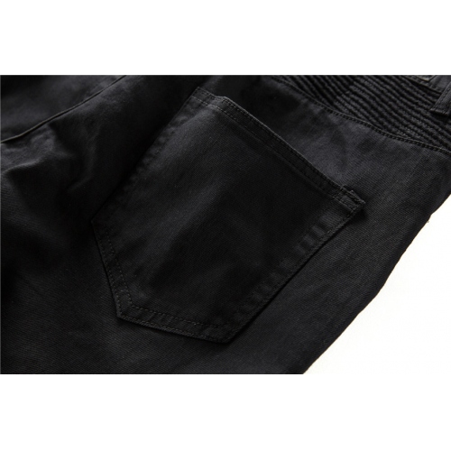 Replica Balmain Jeans For Men #402977 $60.00 USD for Wholesale