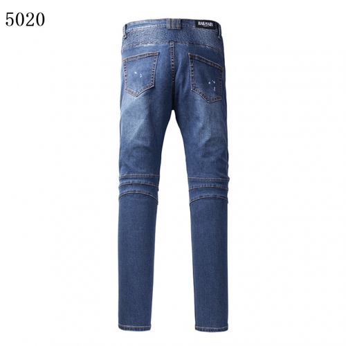 Replica Balmain Jeans For Men #402991 $56.00 USD for Wholesale