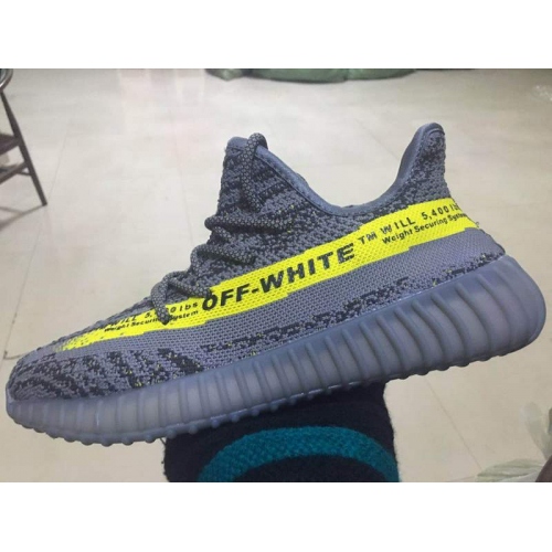 Replica Yeezy Boost X OFF WHITE For Men #403371 $56.00 USD for Wholesale