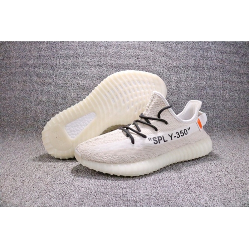 Yeezy Boost X OFF WHITE For Men #403943 $54.00 USD, Wholesale Replica Yeezy Shoes