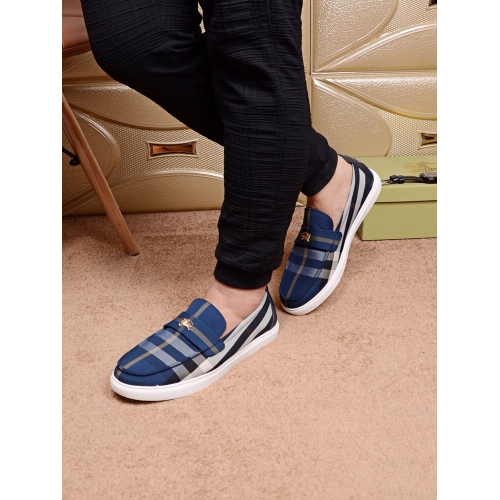 Replica Burberry Casual Shoes For Men #407606 $78.00 USD for Wholesale