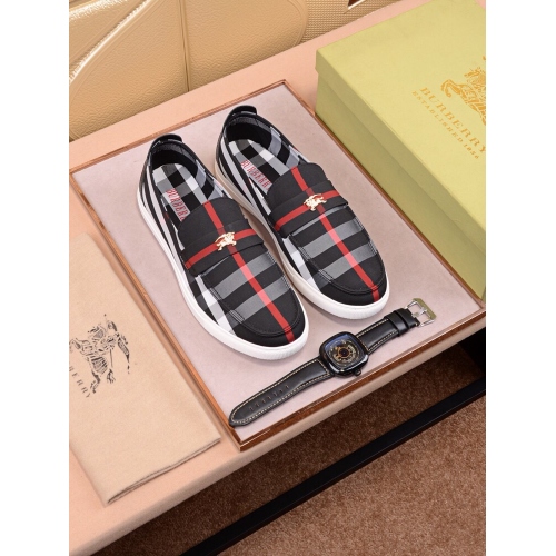 Replica Burberry Casual Shoes For Men #407607 $78.00 USD for Wholesale