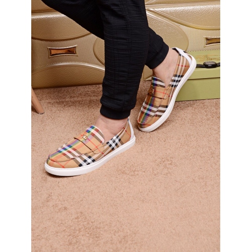 Replica Burberry Casual Shoes For Men #407608 $78.00 USD for Wholesale