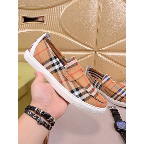 Replica Burberry Casual Shoes For Men #407608 $78.00 USD for Wholesale