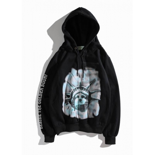 Off-White Hoodies Long Sleeved For Men #407837 $38.00 USD, Wholesale Replica Off-White Hoodies