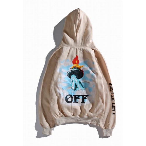 Replica Off-White Hoodies Long Sleeved For Men #407838 $38.00 USD for Wholesale
