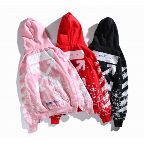 Replica Off-White Hoodies Long Sleeved For Men #407842 $38.00 USD for Wholesale