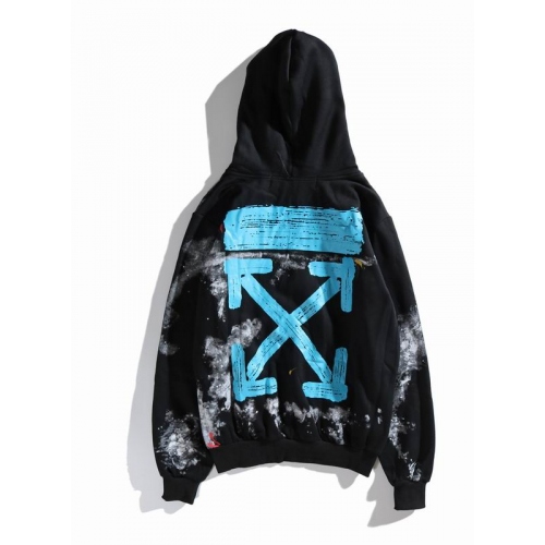 Off-White Hoodies Long Sleeved For Men #407844 $39.00 USD, Wholesale Replica Off-White Hoodies