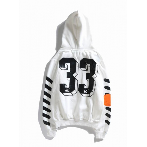Replica Off-White Hoodies Long Sleeved For Men #407845 $39.00 USD for Wholesale