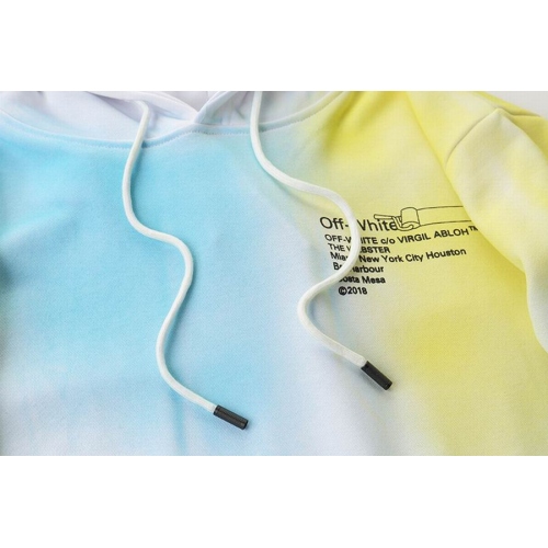 Replica Off-White Hoodies Long Sleeved For Men #407847 $39.00 USD for Wholesale