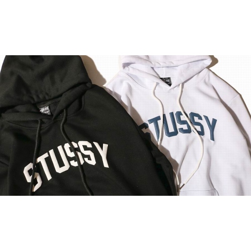 Replica Stussy Hoodies Long Sleeved For Men #407901 $37.50 USD for Wholesale