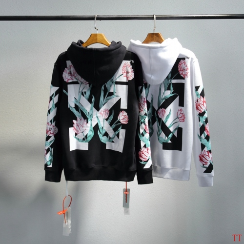 Replica Off-White Hoodies Long Sleeved For Men #408109 $55.00 USD for Wholesale