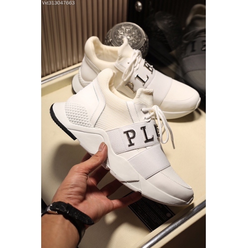 Replica Philipp Plein PP Casual Shoes For Men #408137 $82.00 USD for Wholesale