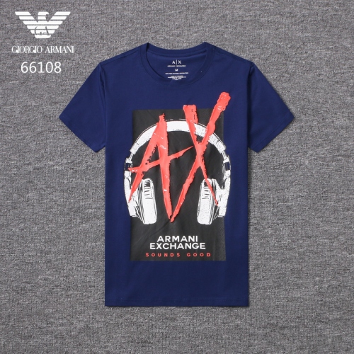 Armani T-Shirts Short Sleeved For Men #408367 $37.90 USD, Wholesale Replica Armani T-Shirts