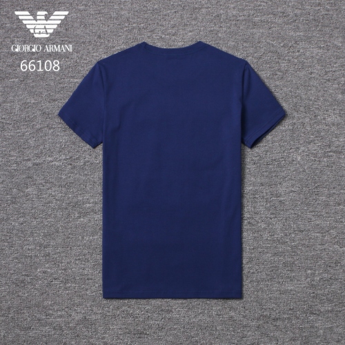 Replica Armani T-Shirts Short Sleeved For Men #408367 $37.90 USD for Wholesale