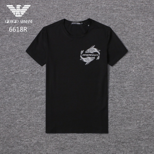 Armani T-Shirts Short Sleeved For Men #408369 $37.90 USD, Wholesale Replica Armani T-Shirts