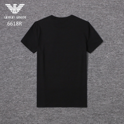 Replica Armani T-Shirts Short Sleeved For Men #408369 $37.90 USD for Wholesale