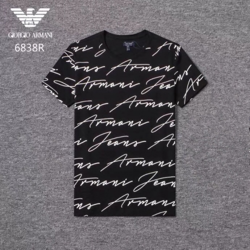 Armani T-Shirts Short Sleeved For Men #408372 $37.90 USD, Wholesale Replica Armani T-Shirts