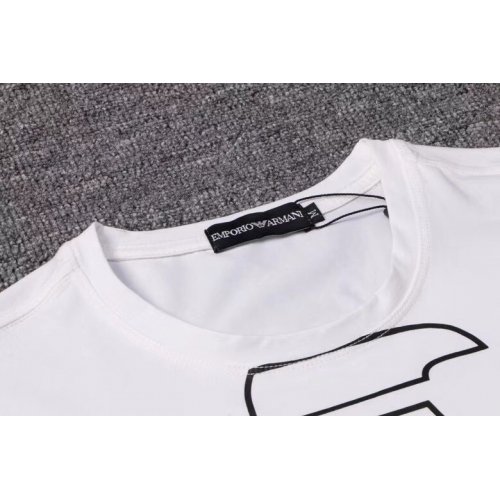 Replica Armani T-Shirts Short Sleeved For Men #408373 $37.90 USD for Wholesale