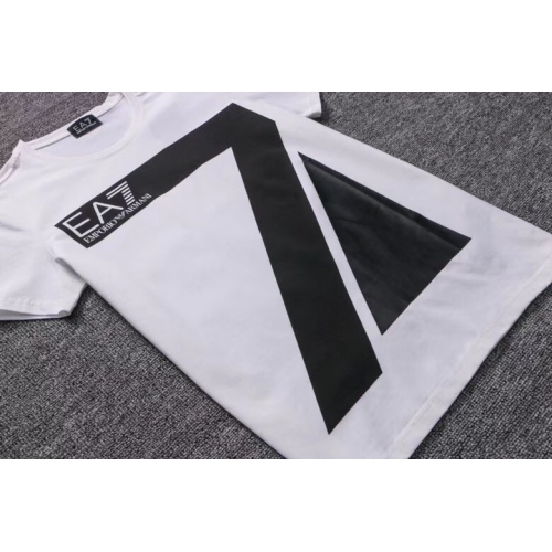 Replica Armani T-Shirts Short Sleeved For Men #408375 $37.90 USD for Wholesale