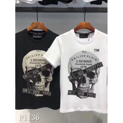 Replica Philipp Plein PP T-Shirts Short Sleeved For Men #408588 $33.80 USD for Wholesale