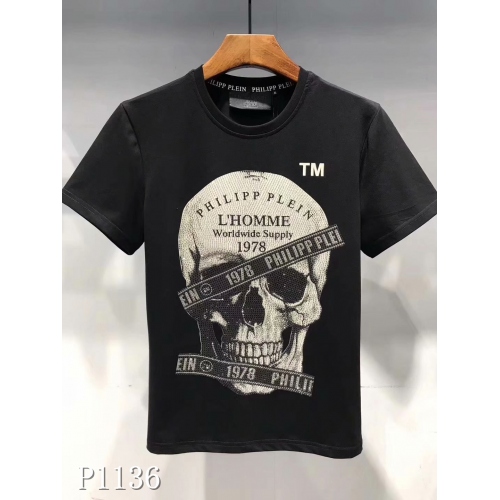 Philipp Plein PP T-Shirts Short Sleeved For Men #408589 $33.80 USD, Wholesale Replica Philipp Plein PP T-Shirts
