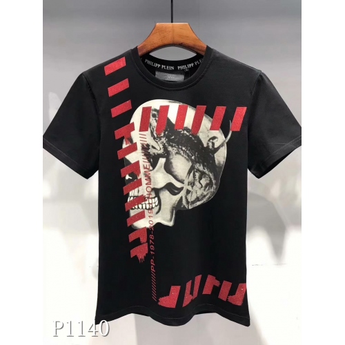 Philipp Plein PP T-Shirts Short Sleeved For Men #408595 $33.80 USD, Wholesale Replica Philipp Plein PP T-Shirts