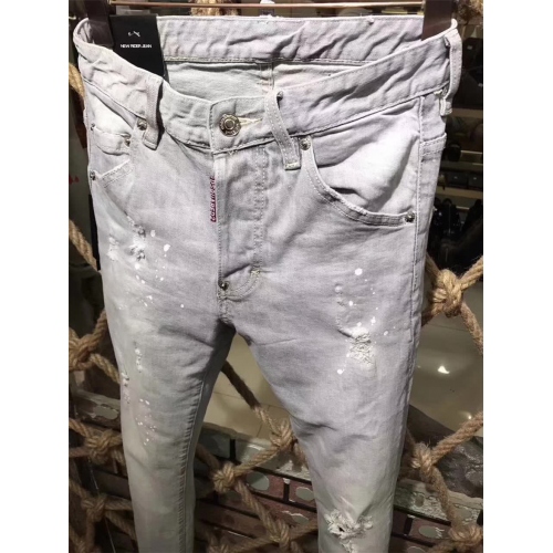 Replica Dsquared Jeans For Men #408682 $64.00 USD for Wholesale