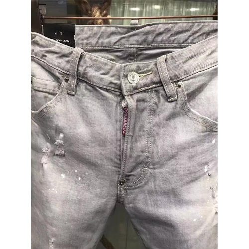 Replica Dsquared Jeans For Men #408682 $64.00 USD for Wholesale