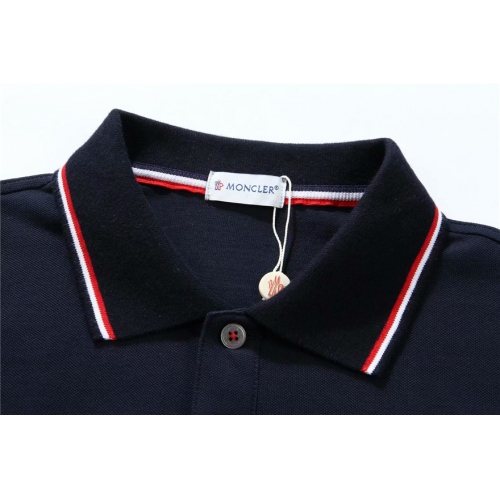 Replica Moncler T-Shirts Short Sleeved For Men #408965 $40.00 USD for Wholesale