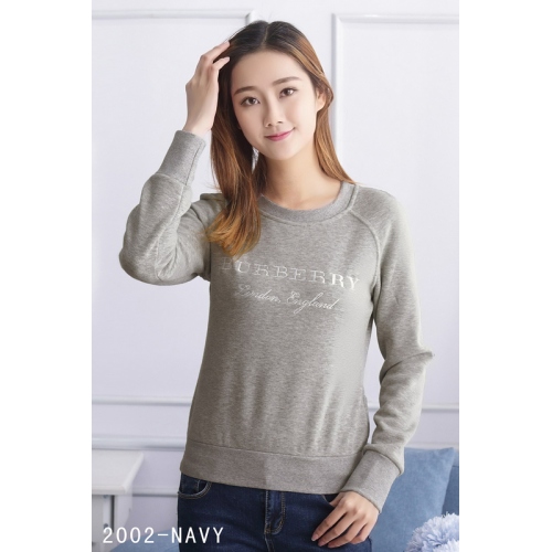Replica Burberry Hoodies Long Sleeved For Women #408971 $42.00 USD for Wholesale