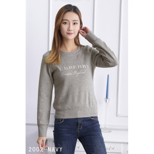 Replica Burberry Hoodies Long Sleeved For Women #408971 $42.00 USD for Wholesale