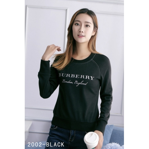 Replica Burberry Hoodies Long Sleeved For Women #408972 $42.00 USD for Wholesale