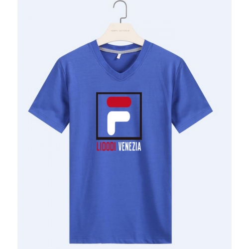 FILA T-Shirts Short Sleeved For Men #410367 $22.00 USD, Wholesale Replica FILA T-Shirts